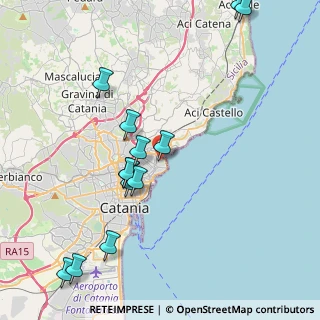 Mappa Via Anfuso, 95126 Catania CT, Italia (5.12308)