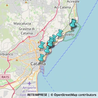 Mappa Via Anfuso, 95126 Catania CT, Italia (2.60818)