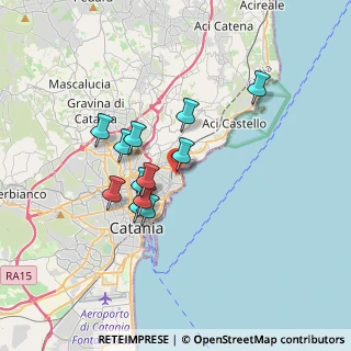 Mappa Via Anfuso, 95126 Catania CT, Italia (3.16)