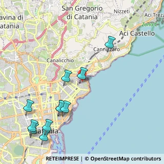 Mappa Via Anfuso, 95126 Catania CT, Italia (2.91364)