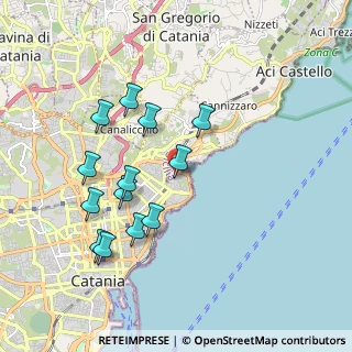 Mappa Via Anfuso, 95126 Catania CT, Italia (2.06692)