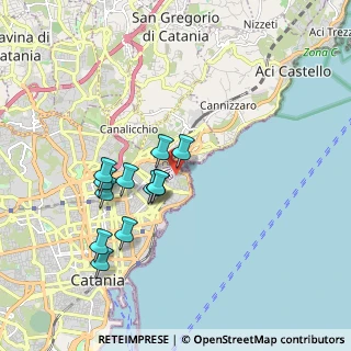 Mappa Via Anfuso, 95126 Catania CT, Italia (1.81)