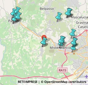 Mappa Via Andrea Caponnetto, 95040 Motta Sant'Anastasia CT, Italia (5.45947)