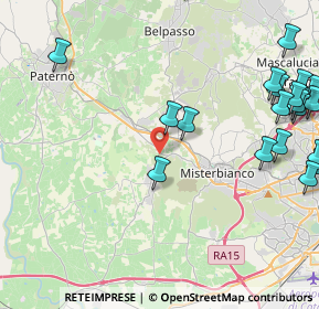 Mappa Via Andrea Caponnetto, 95040 Motta Sant'Anastasia CT, Italia (6.6655)