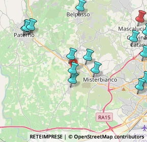 Mappa Via Andrea Caponnetto, 95040 Motta Sant'Anastasia CT, Italia (5.80133)