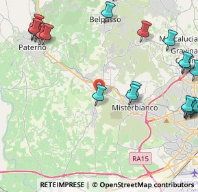 Mappa Via Andrea Caponnetto, 95040 Motta Sant'Anastasia CT, Italia (6.7155)