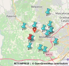 Mappa Via Andrea Caponnetto, 95040 Motta Sant'Anastasia CT, Italia (3.76429)