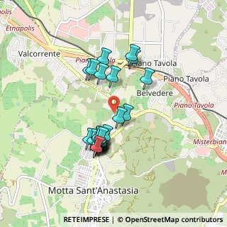 Mappa Via Andrea Caponnetto, 95040 Motta Sant'Anastasia CT, Italia (0.85)