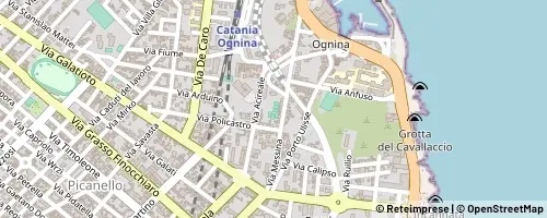 Mappa Catania