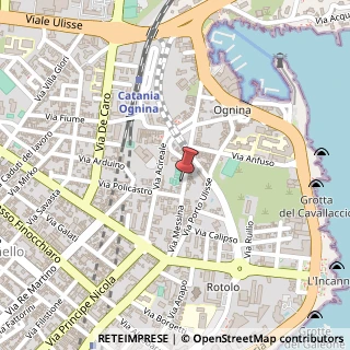 Mappa Via Messina, 563, 95126 Catania, Catania (Sicilia)