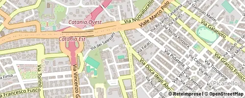Mappa Catania