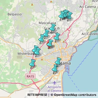 Mappa Via Degli Ulivi, 95123 Catania CT, Italia (3.94786)