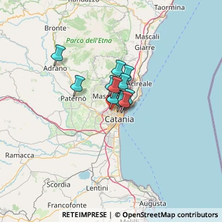 Mappa Via Degli Ulivi, 95123 Catania CT, Italia (7.71182)