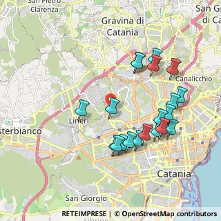 Mappa Via Degli Ulivi, 95123 Catania CT, Italia (2.1865)