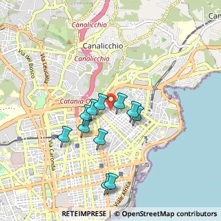 Mappa Via Macaluso, 95126 Catania CT, Italia (0.88727)