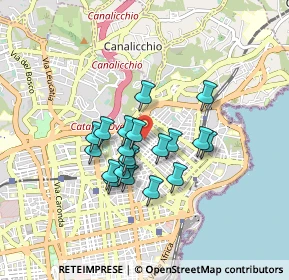 Mappa Via Macaluso, 95126 Catania CT, Italia (0.7255)