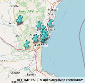 Mappa Via Macaluso, 95126 Catania CT, Italia (10.62538)