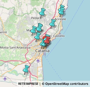 Mappa Via Macaluso, 95126 Catania CT, Italia (5.82643)