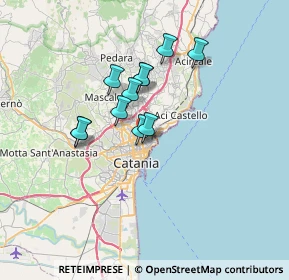 Mappa Via Macaluso, 95126 Catania CT, Italia (5.83636)