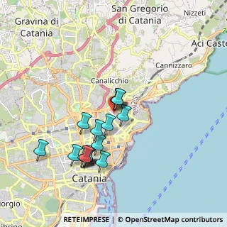 Mappa Via Macaluso, 95126 Catania CT, Italia (1.87)