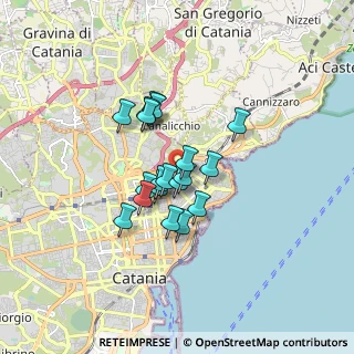 Mappa Via Macaluso, 95126 Catania CT, Italia (1.30579)