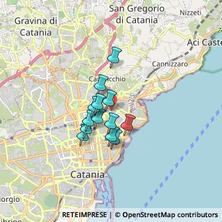 Mappa Via Macaluso, 95126 Catania CT, Italia (1.26385)