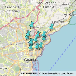Mappa Via Macaluso, 95126 Catania CT, Italia (1.29538)