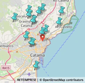 Mappa Via Macaluso, 95126 Catania CT, Italia (4.44333)