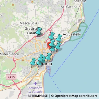 Mappa Via Macaluso, 95126 Catania CT, Italia (2.65)