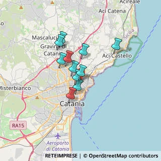 Mappa Via Macaluso, 95126 Catania CT, Italia (2.69273)