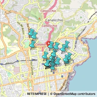 Mappa Via Francesco Verrotti, 95126 Catania CT, Italia (0.87)