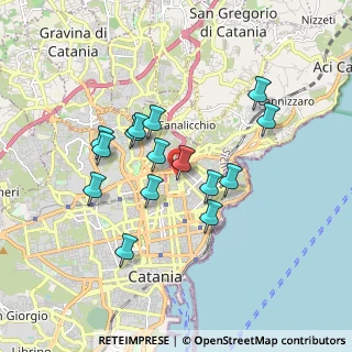 Mappa Via Francesco Verrotti, 95126 Catania CT, Italia (1.72467)