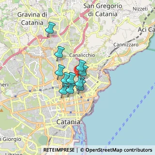 Mappa Via Francesco Verrotti, 95126 Catania CT, Italia (1.21455)