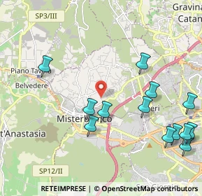 Mappa Via Grotta Perciata, 95045 Misterbianco CT, Italia (2.80615)