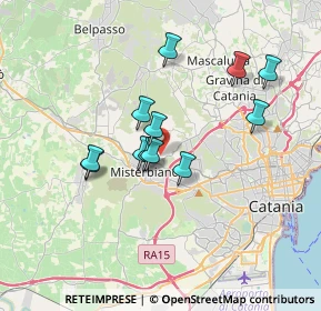 Mappa Via Grotta Perciata, 95045 Misterbianco CT, Italia (3.26167)