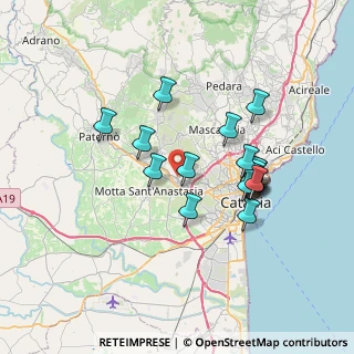 Mappa Via Santa Cecilia, 95045 Misterbianco CT, Italia (7.20263)