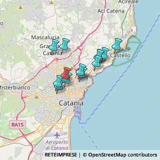 Mappa Via Giuseppe Martucci, 95126 Catania CT, Italia (2.72077)