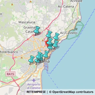 Mappa Via Giuseppe Martucci, 95126 Catania CT, Italia (2.65583)