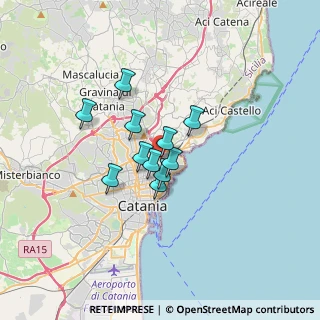 Mappa Via Giuseppe Martucci, 95126 Catania CT, Italia (2.39364)