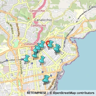 Mappa Via Giuseppe Martucci, 95126 Catania CT, Italia (0.90727)