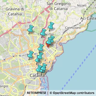 Mappa Via Giuseppe Martucci, 95126 Catania CT, Italia (1.75667)