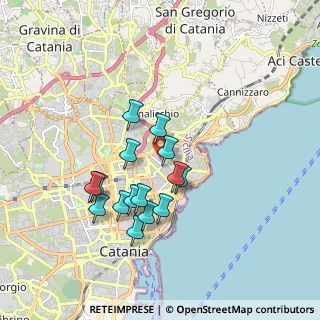 Mappa Via Giuseppe Martucci, 95126 Catania CT, Italia (1.74933)