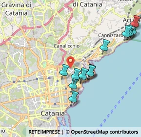 Mappa Via Giuseppe Martucci, 95126 Catania CT, Italia (2.28467)
