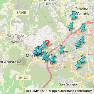 Mappa Via Santi Bandieramonte, 95045 Misterbianco CT, Italia (2.3155)