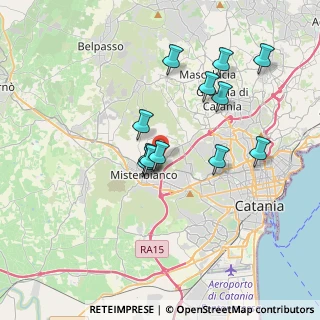 Mappa Via Santi Bandieramonte, 95045 Misterbianco CT, Italia (3.6425)