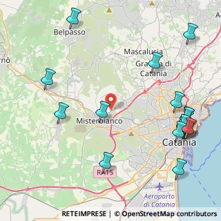 Mappa Via Santi Bandieramonte, 95045 Misterbianco CT, Italia (6.30056)
