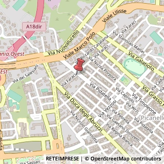 Mappa Via Faraci, 12/E, 95126 Catania, Catania (Sicilia)