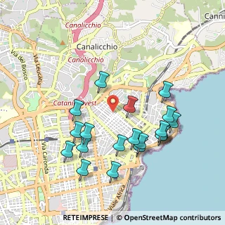 Mappa Via Licciardi, 95126 Catania CT, Italia (1.109)