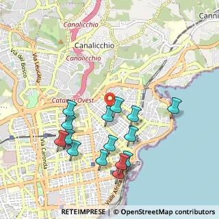 Mappa Via Licciardi, 95126 Catania CT, Italia (1.134)