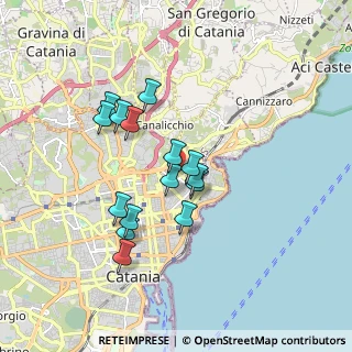 Mappa Via Licciardi, 95126 Catania CT, Italia (1.66533)